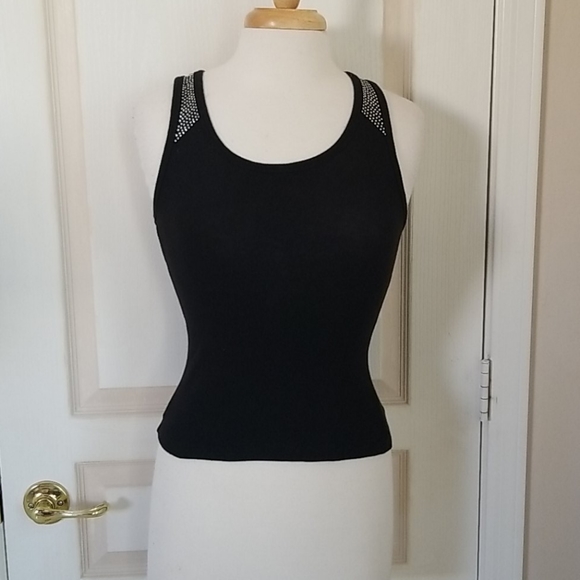 bebe Tops - Bebe Ph8 Sequin tank nwot